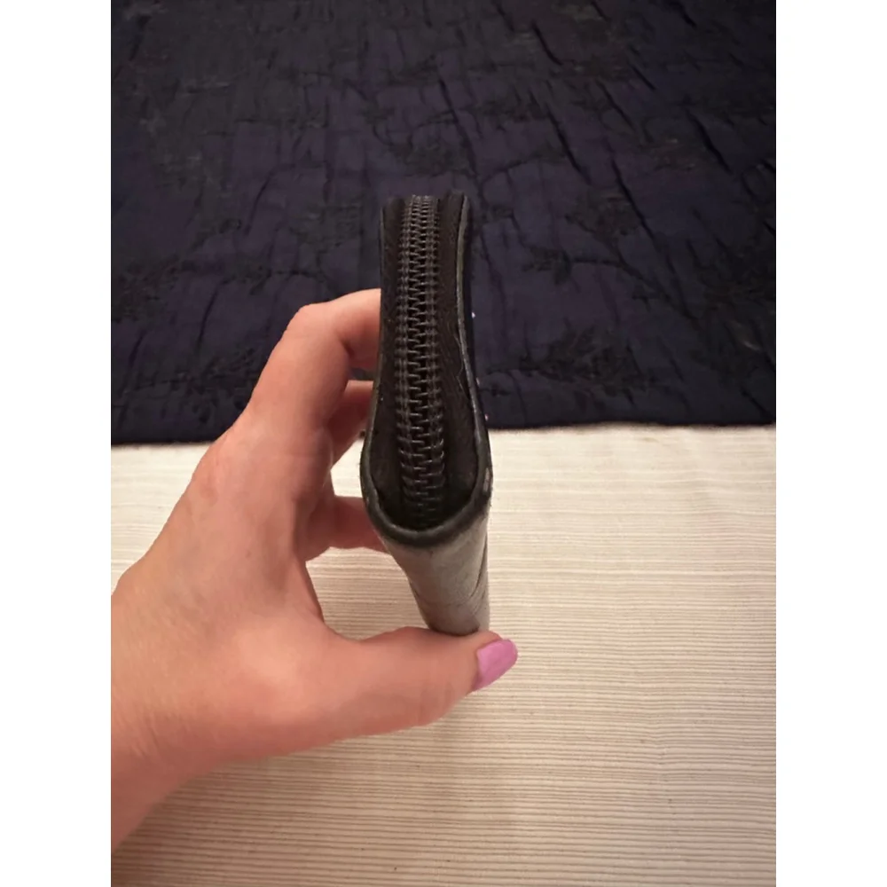 Prada Black Leather Keyholder